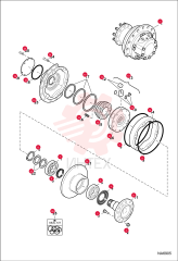 MOTOR, DRIVE HYD 6676792
