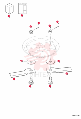 KIT, BLADE CUT 3IN HIGH 7248164