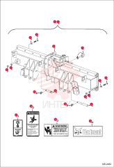 BRACKET ASSY 6697880 (1)