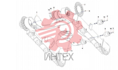 Устройство гусениц SY35C2Y4WU.2 13612674