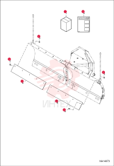 KIT DEFLECTOR SNOW 7311168
