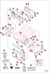 FRAME, MAIN ASSY 7165336 (2)
