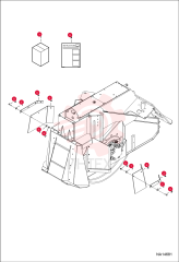 KIT DEBRIS SHIELD 7341699