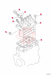 НАСОС ВЫСОКОГО ДАВЛЕНИЯ KUBOTA V3300