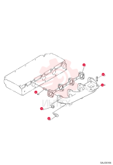 MANIFOLD, EXHAUST 6689300