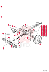 AXLE, FRONT 5904661686 (2)