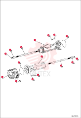 HOUSING, AXLE 5904662663 (1)