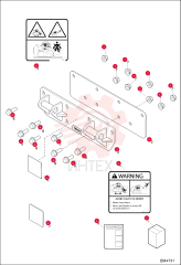 KIT, MOUNT BACKHOE - "SALES ITEM ONLY" 7168488
