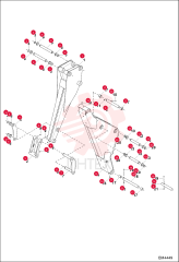 ARM, DIPPER BACKHOE 6535817