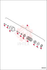 KIT, SPOOL RETURN SPRING 7022334 (2)