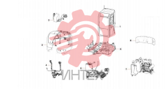 Устройство поворотное кабины SY35C3Y4WU.1 13632273