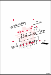 SHAFT, ROD CYL BOOM AND DIPPER 6532324 (5)