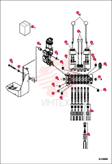 VALVE, BACKHOE 7003615 (2)