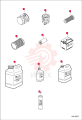 FILTER, OIL ENG 12 6671057 (3)