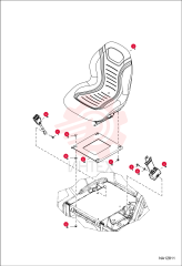 SEAT, OPERATOR BUCKET VINYL 7254508 (1)