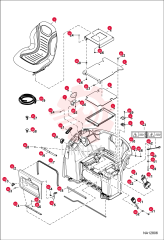 SEAT, OPERATOR BUCKET VINYL 7254508 (2)