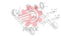 Устройство гусениц  SY35C2Y4WU.2 13612674