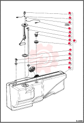 SCREW, HEX HEAD HI-LO 1013461CC
