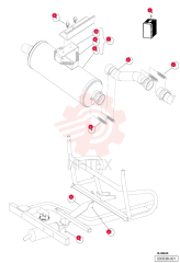 LOCKNUT, M6-1.00 NYLON INSERT 101887601CC (5)