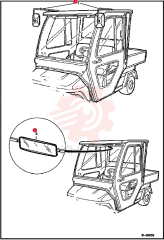 KIT, MIRROR 102272601CC (2)