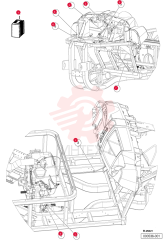 NUT, 1/4-28 HEX JAM 1011084CC (3)