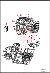 NUT, 1/4-28 HEX JAM 1011084CC (4)