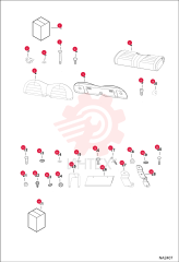 KIT, BENCH SEAT BLACK 103647202CC (2)