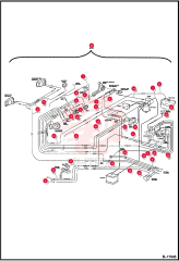 ASSY, WIRE, #6 RED 1014119CC (2)