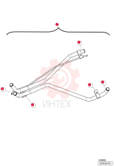 KIT, COOLANT PIPE 102767601CC