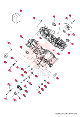 TRANSMISSION, GEARCASE ASSY 7023346 (1)