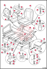 SEAT FRONT VINYL ASSY 103267001CC