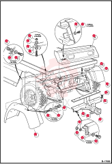 FENDER, LEFT REAR 102251701CC