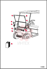 HINGED WINDSHIELD KIT 101728602CC