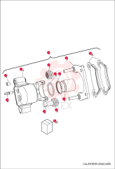 CAM, BRAKE, 1.5, LH, R MET