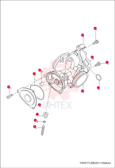 HOUSING, THROTTLE ASSY 7017434