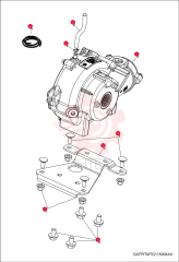 DIFFERENTIAL, FRONT ASSY 7021357 (1)