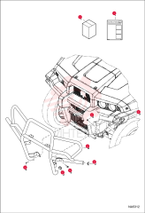 KIT, GUARD GRILL FRONT 7194763 (1)
