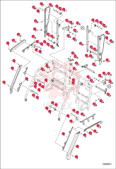 BRACKET, DOOR 7025038 (1)
