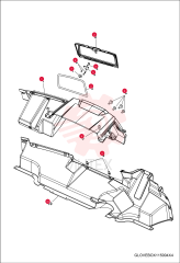 DECK, DASH CENTER BLK 7017505 (2)