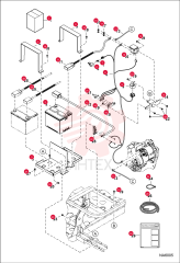KIT, BATTERY AUX 7197755 (1)