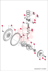CRANKSHAFT, ENG 7020279 (2)