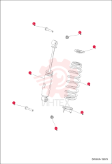 RETAINER, SPRING, STEEL 7016576 (1)
