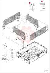 KIT, BOX WALL EXTEN 7194765 (3)
