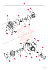 GEARCASE FRONT ASSY 7308612 (1)