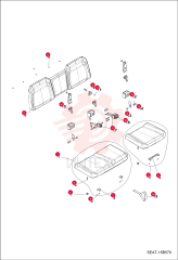 CUSHION, SEAT 7025539 (3)