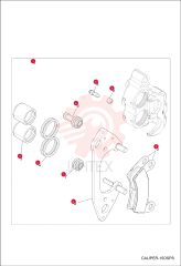 CALIPER, BRAKE PISTON DBL LH 7252819 (2)