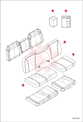 KIT COVER SEAT 7311707 (3)