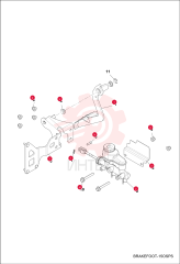 PEDAL, BRAKE 7278469 (1)