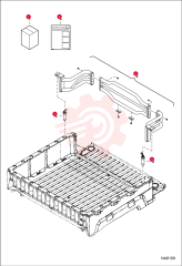 KIT, EXTENSION DIVIDER BOX 7228798 (7)