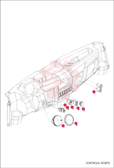 MOUNT, RUBBER 7027650 (3)